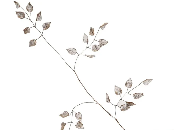 Гирлянда декоративная 132 см золотистый — изображение 2