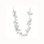 Гирлянда декоративная Заснеженные Листья