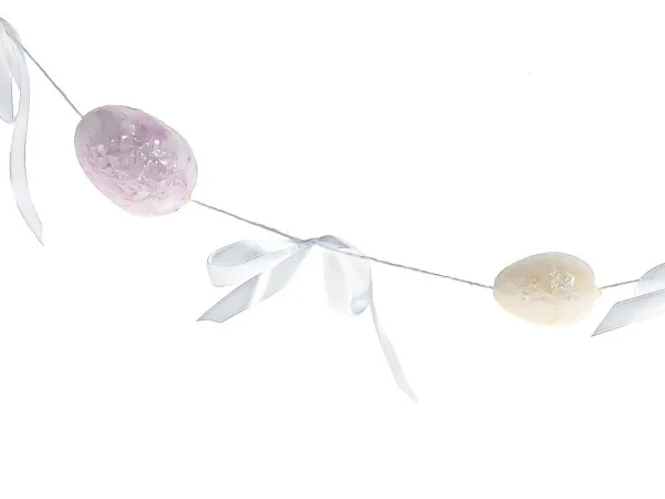 Гирлянда пасхальная 100 см розовый — изображение 2