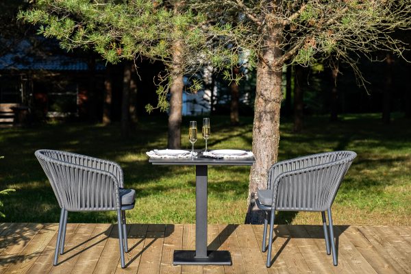 "Каффе" обеденная группа на 2 персоны, цвет "серый гранит" — изображение 5