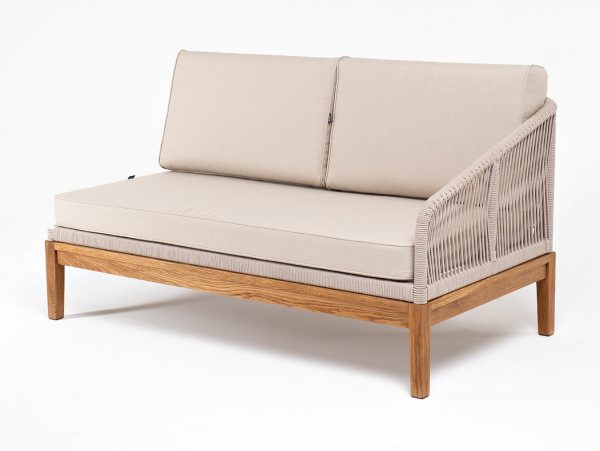 "Канны" левый модуль плетеный из роупа