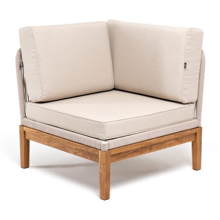 "Канны" угловой модуль плетеный из роупа