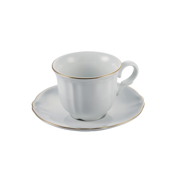 Кофейная кружка white, gold LHAR007BI151010 — изображение 2