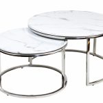 Кофейный столик Silvy Marble (набор из 2-х штук) 3 0.43x0.8x0.8м