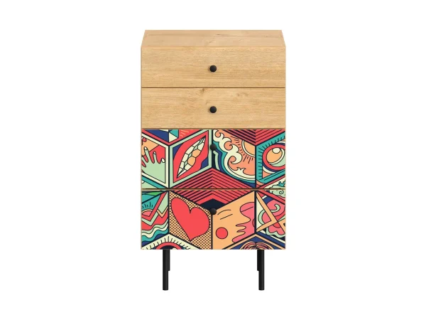 Комод малый Frida с принтом, робиния брэнсон — изображение 2
