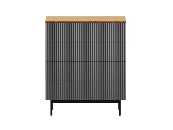 komod-mikko-1 Комод Mikko темно-серый — изображение 2