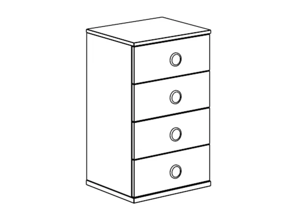 Комод Yummy бежевый — изображение 2