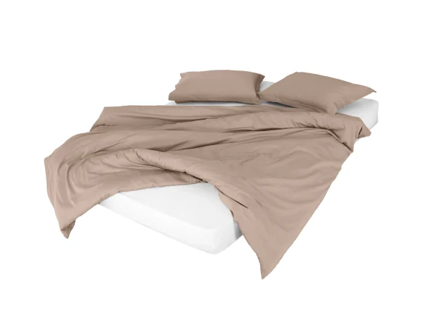 Комплект постельного белья Cotton Collection бежевый — изображение 3