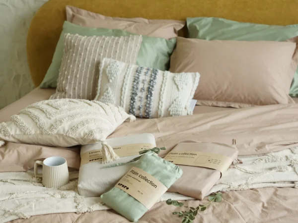 komplekt-postelnogo-belja-linen-collection-3 Комплект постельного белья Linen Collection серый — изображение 4