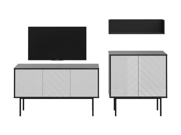 Композиция Boho 1 белый, черный — изображение 2