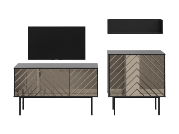 Композиция Boho 1 черный, бронзовый — изображение 2