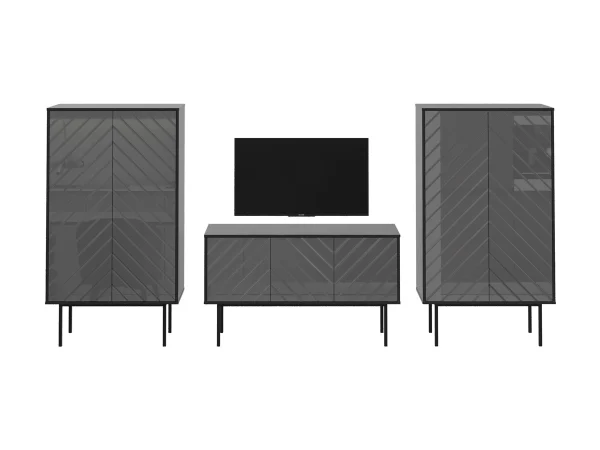 Композиция Boho 3 серый, черный — изображение 2