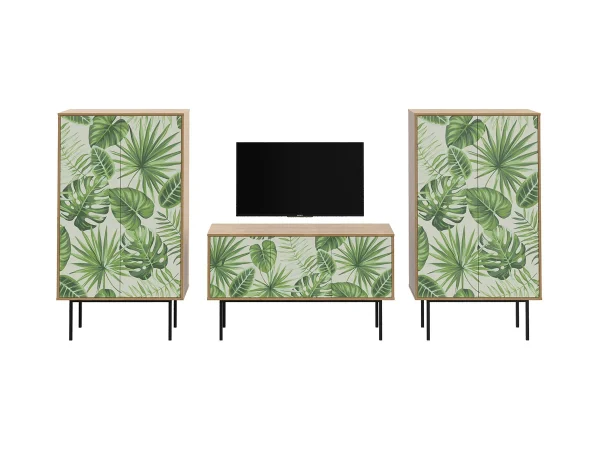 Композиция Boho Color 3 дуб корбридж, с принтом — изображение 2