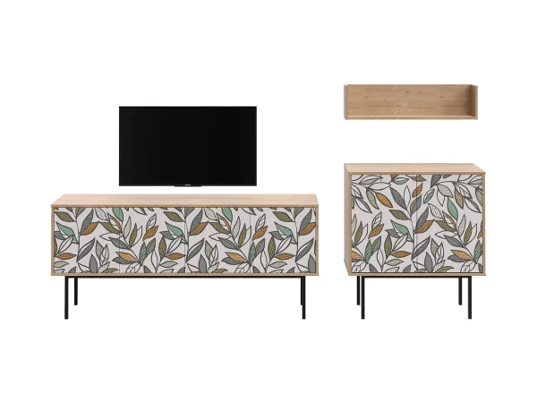 Композиция Boho Color 4 дуб корбридж, с принтом — изображение 2