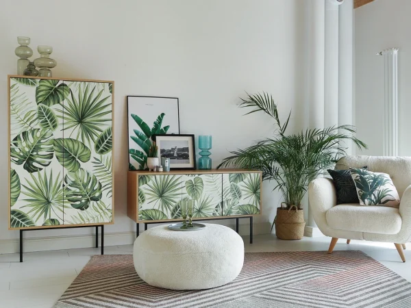 Композиция Boho Color 5 дуб корбридж, с принтом — изображение 3