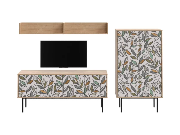 Композиция Boho Color 6 дуб корбридж, с принтом — изображение 2