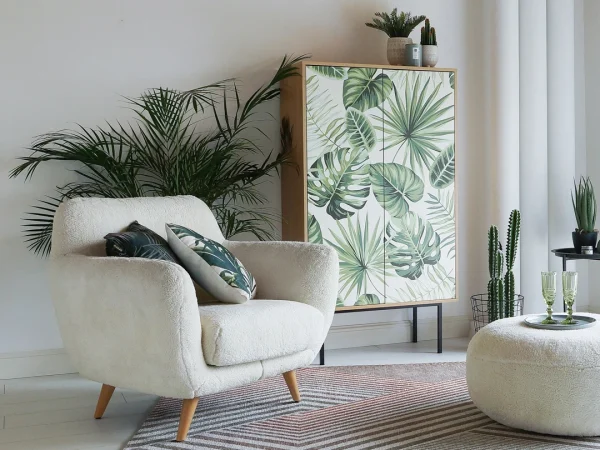 Композиция Boho Color 6 черный, с принтом — изображение 5