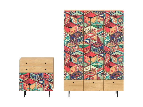 Композиция Frida 9 с принтом, робиния брэнсон — изображение 2