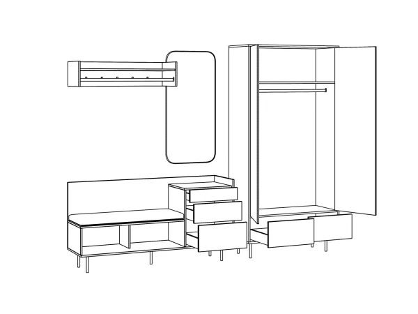 Композиция Look 11 черный, робиния брэнсон — изображение 5