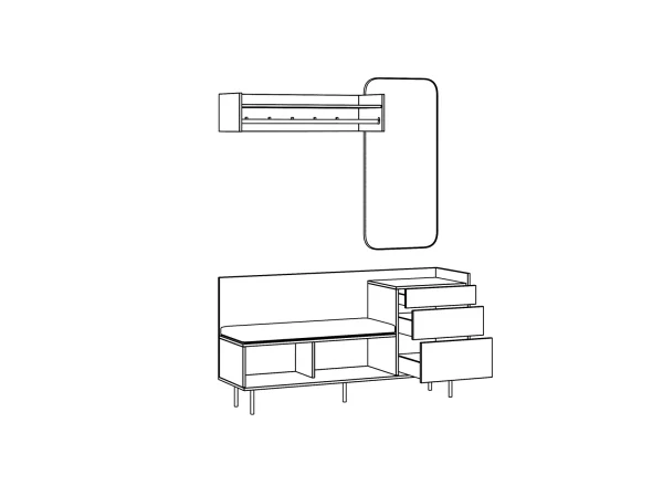 Композиция Look 8 черный, робиния брэнсон — изображение 5