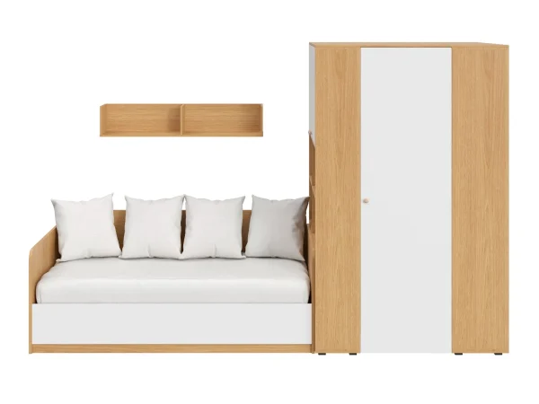 Композиция Play 2 дуб корбридж, белый — изображение 2