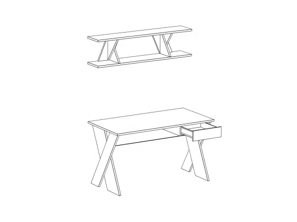 Композиция Xeno белый, ясень коимбра — изображение 5