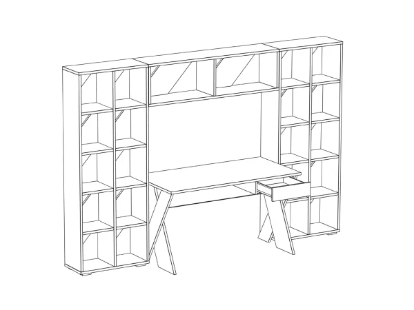 Композиция Xeno белый, ясень коимбра — изображение 5