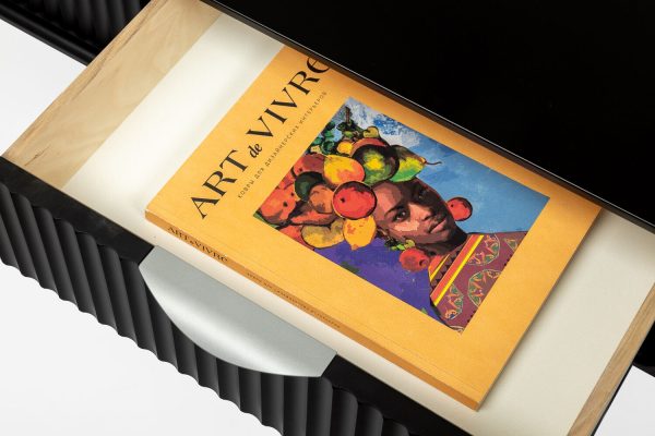 Консоль HAINES черная 0.75x1x0.4м — изображение 3