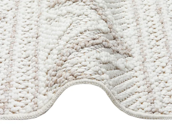 Ковер MOTTO 130*190 белый, бежевый — изображение 3