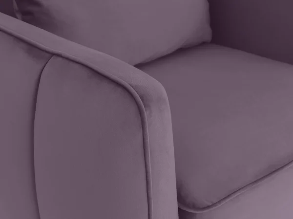 Кресло Amsterdam черный, фиолетовый — изображение 3