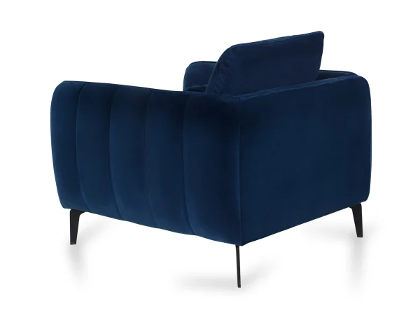 Кресло Amsterdam синий, белый — изображение 5