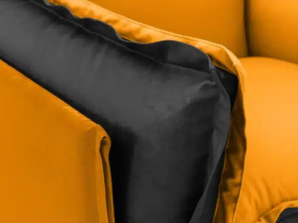 Кресло Barcelona желтый — изображение 4