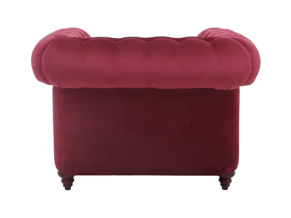 Кресло Chester Classic бордовый — изображение 4