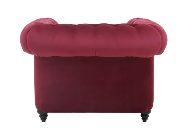 Кресло Chester Classic бордовый — изображение 4