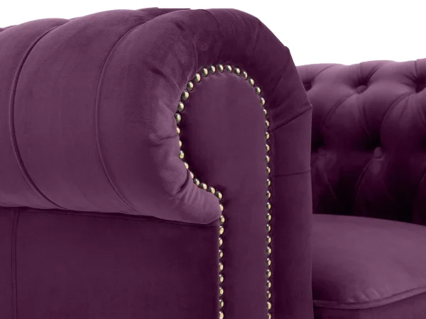 Кресло Chester Classic сиреневый — изображение 5