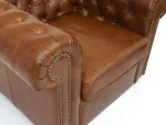 Кресло Chesterfield коричневый — изображение 3
