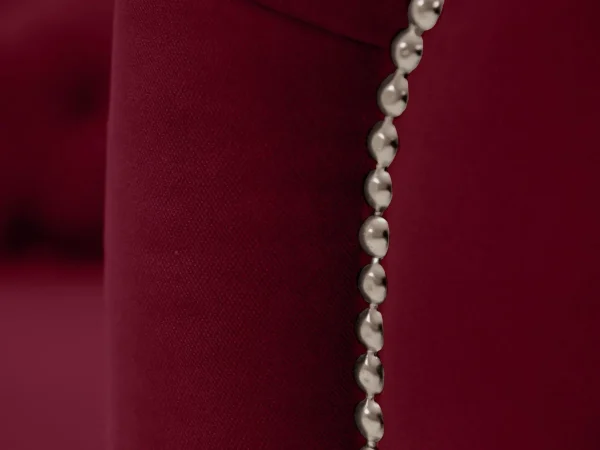 Кресло Chesterfield бордовый — изображение 4