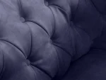 Кресло Chesterfield синий, белый — изображение 4