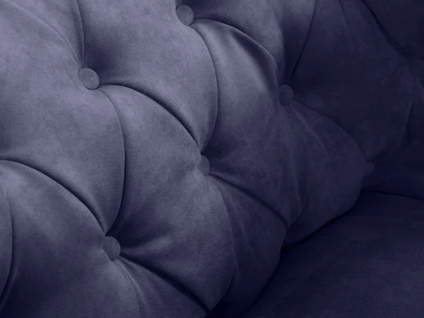 Кресло Chesterfield синий, белый — изображение 4