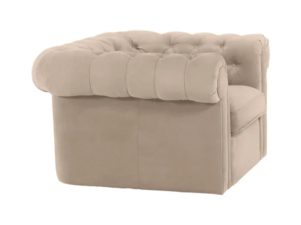 Кресло Chesterfield бежевый — изображение 5