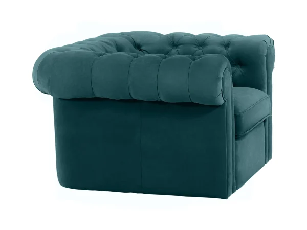 Кресло Chesterfield зеленый — изображение 5