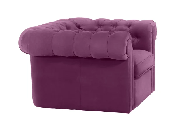 Кресло Chesterfield сиреневый — изображение 5