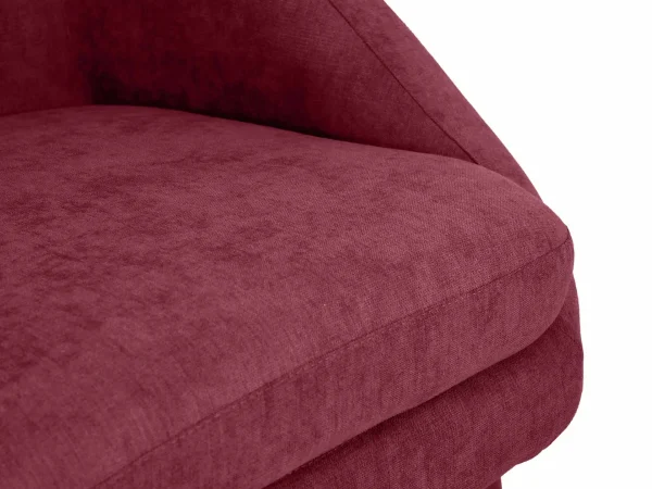 Кресло  Corsica бордовый — изображение 4