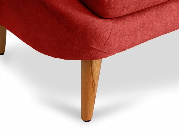 Кресло  Corsica красный — изображение 5