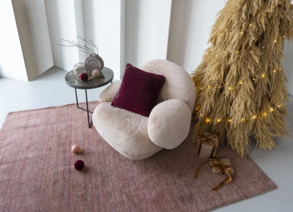 Кресло Flemming Wood розовый, черный — изображение 4