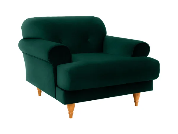 Кресло Italia темно-зеленый — изображение 2