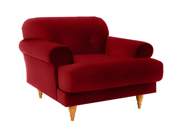 Кресло Italia красный — изображение 2