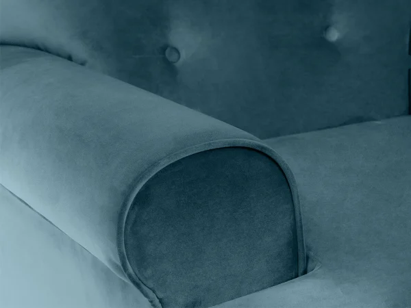 Кресло Italia бук, голубой — изображение 3