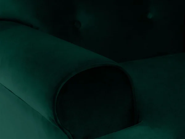 Кресло Italia черный, темно-зеленый — изображение 3