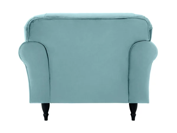 Кресло Italia черный, голубой — изображение 4